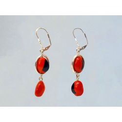 Aretes De Semilla Etse Rojo