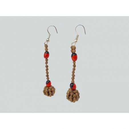 Aretes De Semilla Cumbia Largo