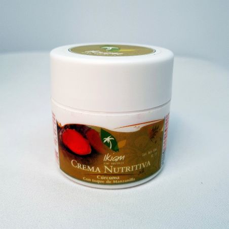 Crema Nutritiva Ikiam Cúrcuma 50ml.