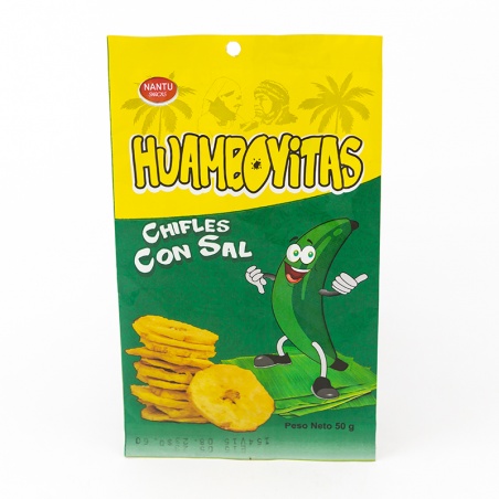 Huamboyitas-chifles con sal 50 gr