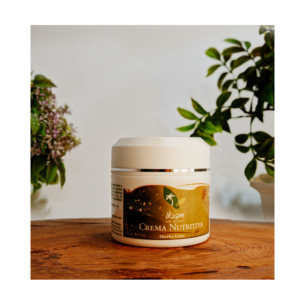 Crema nutritiva con aceite esencial de Hierbaluisa 50g