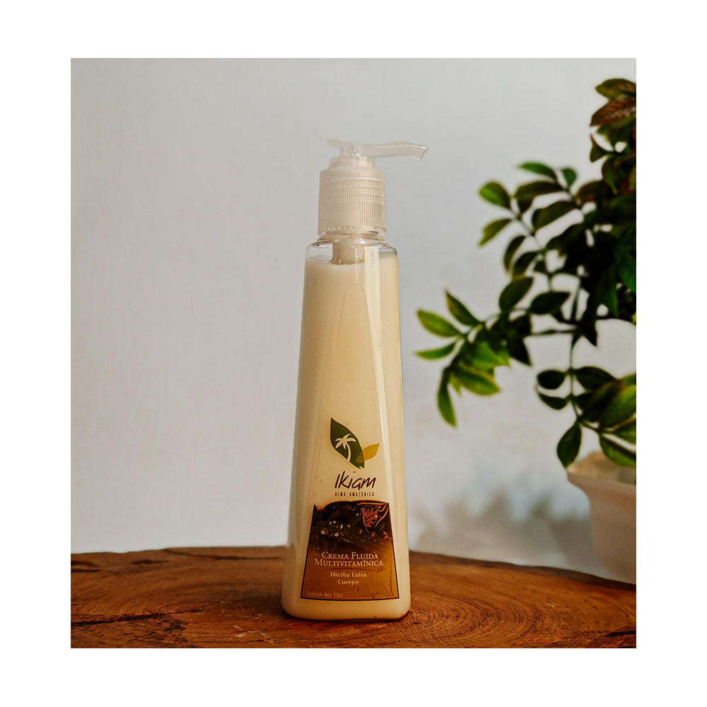 Crema fluida multivitamínica de hierba luisa