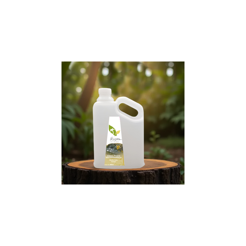 Crema fluida multivitamínica de hierba luisa galón
