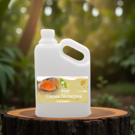 Crema nutritiva con cúrcuma