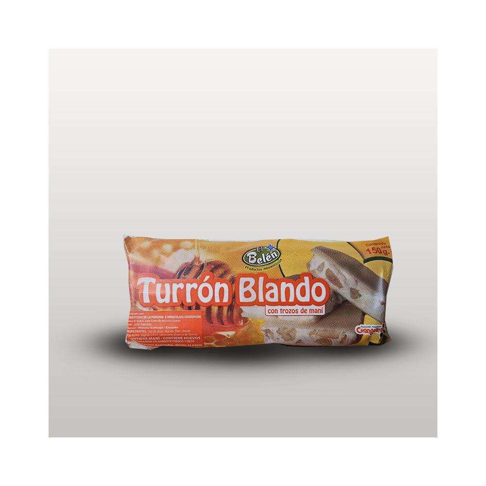 Turrón Blando El Belén 5 unidades Turrón Blando El Belén 5 unidades